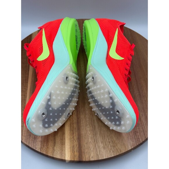 NIKE ZoomX Dragonfly 2 FD8413-600 Bright Crimson Lime Blast Size 8.5 With Spikes